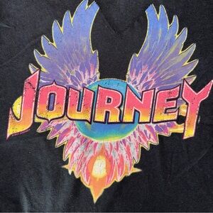 American Eagle Outfitters Journey Graphic Crop T-Shirt